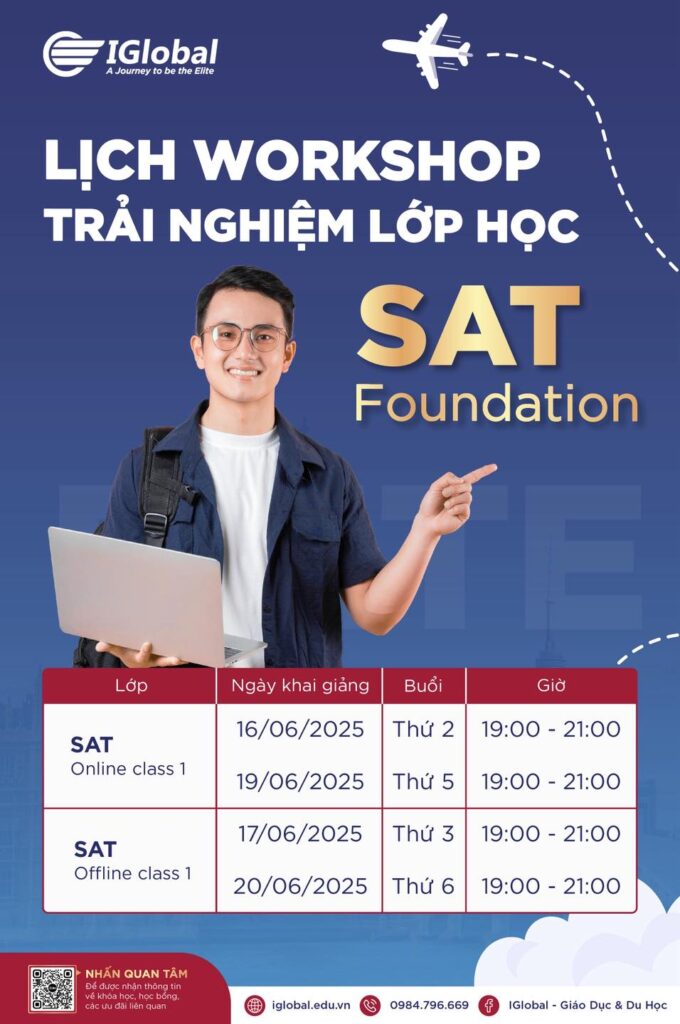 Workshop SAT cùng IGlobal